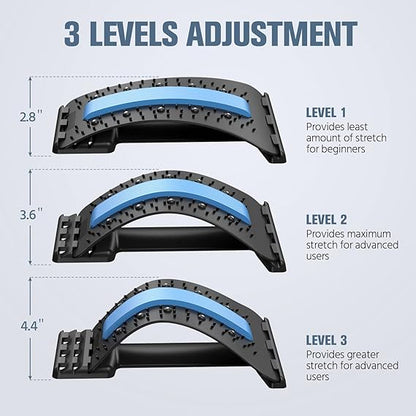 Adjustable Back Stretching Support — دعامة تمديد الظهر القابلة للتعديل
