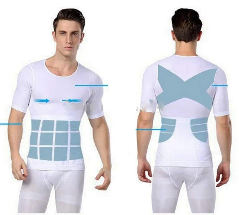 Men Slimming Compression Shirt — قميص ضغط لتنسيق الجسم للرجال